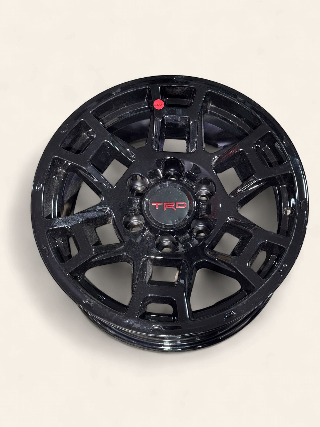TRD Gloss Black 17x8 6 hole
