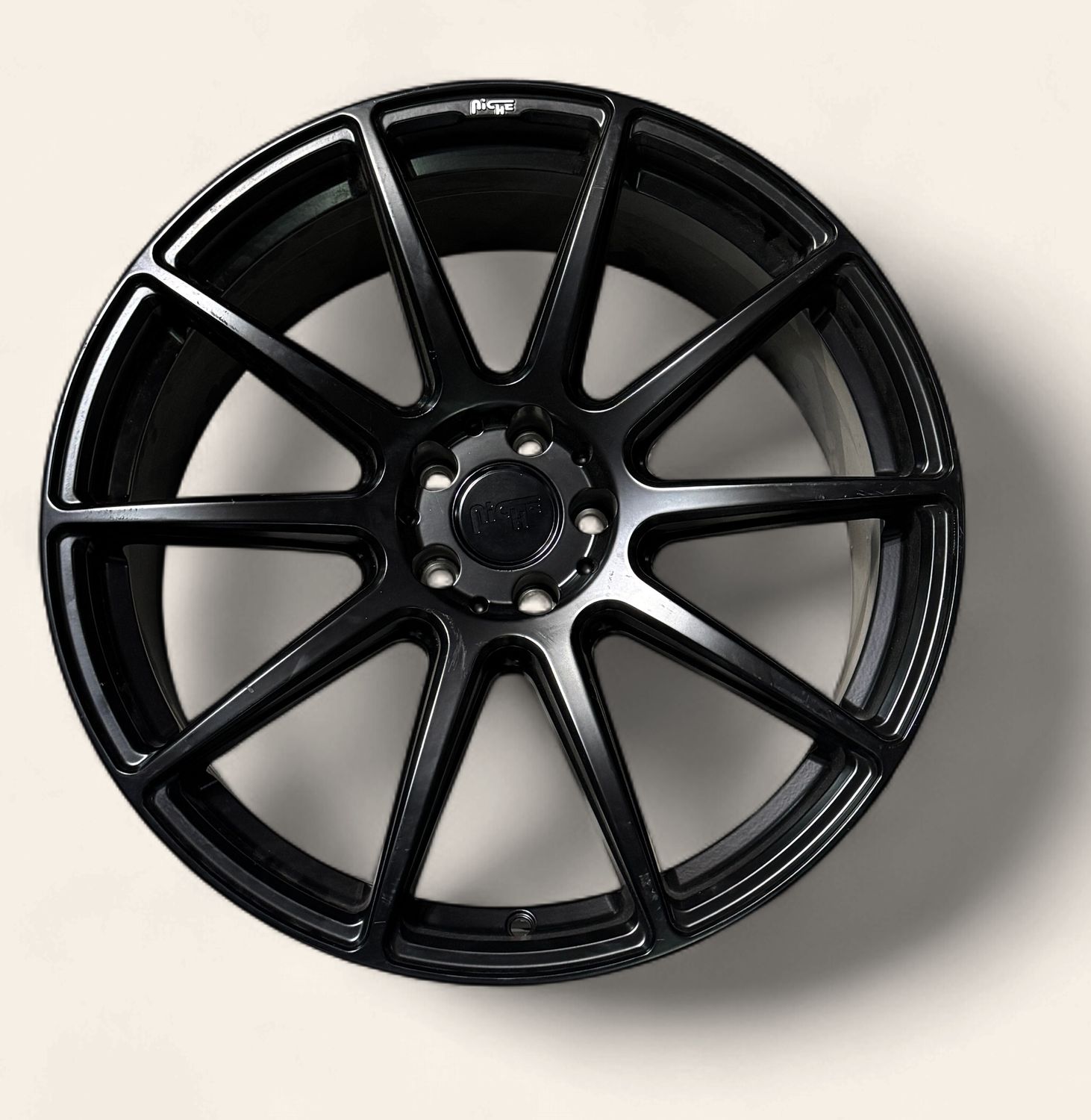 Niche Black 10 Spoke 20x9 5h
