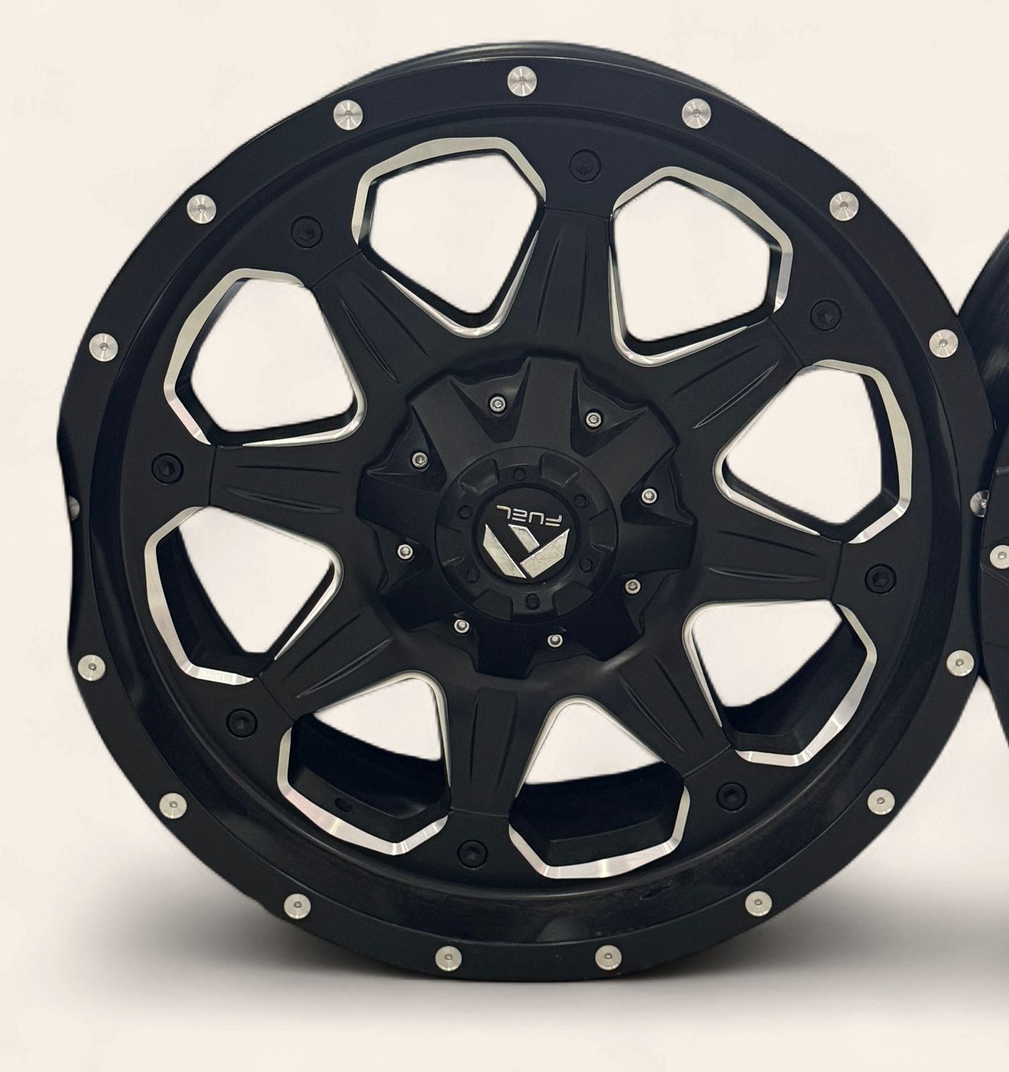 Fuel Black 8 Spoke 20x9 6h