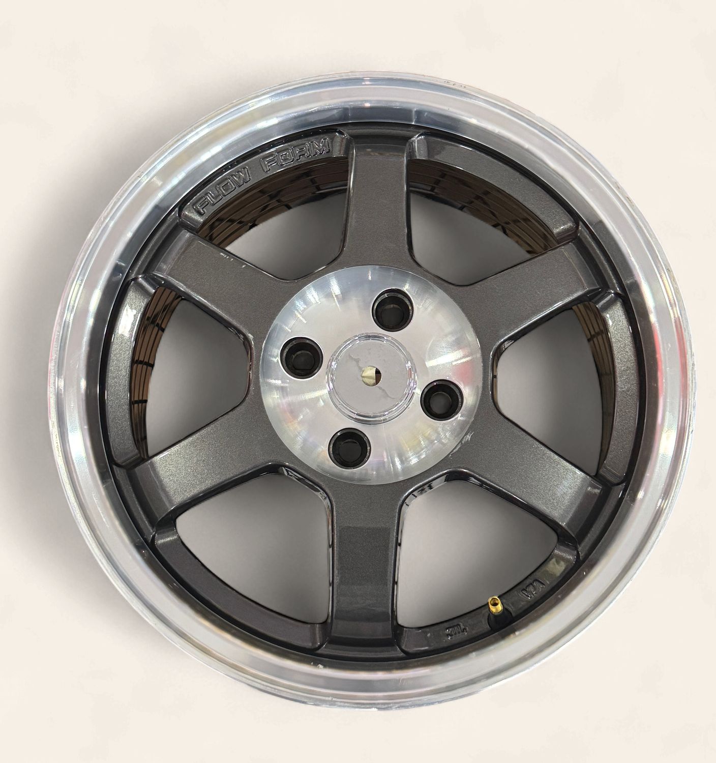Gun Metal Grey 5 Spoke Flow Form 15x8.5 4h