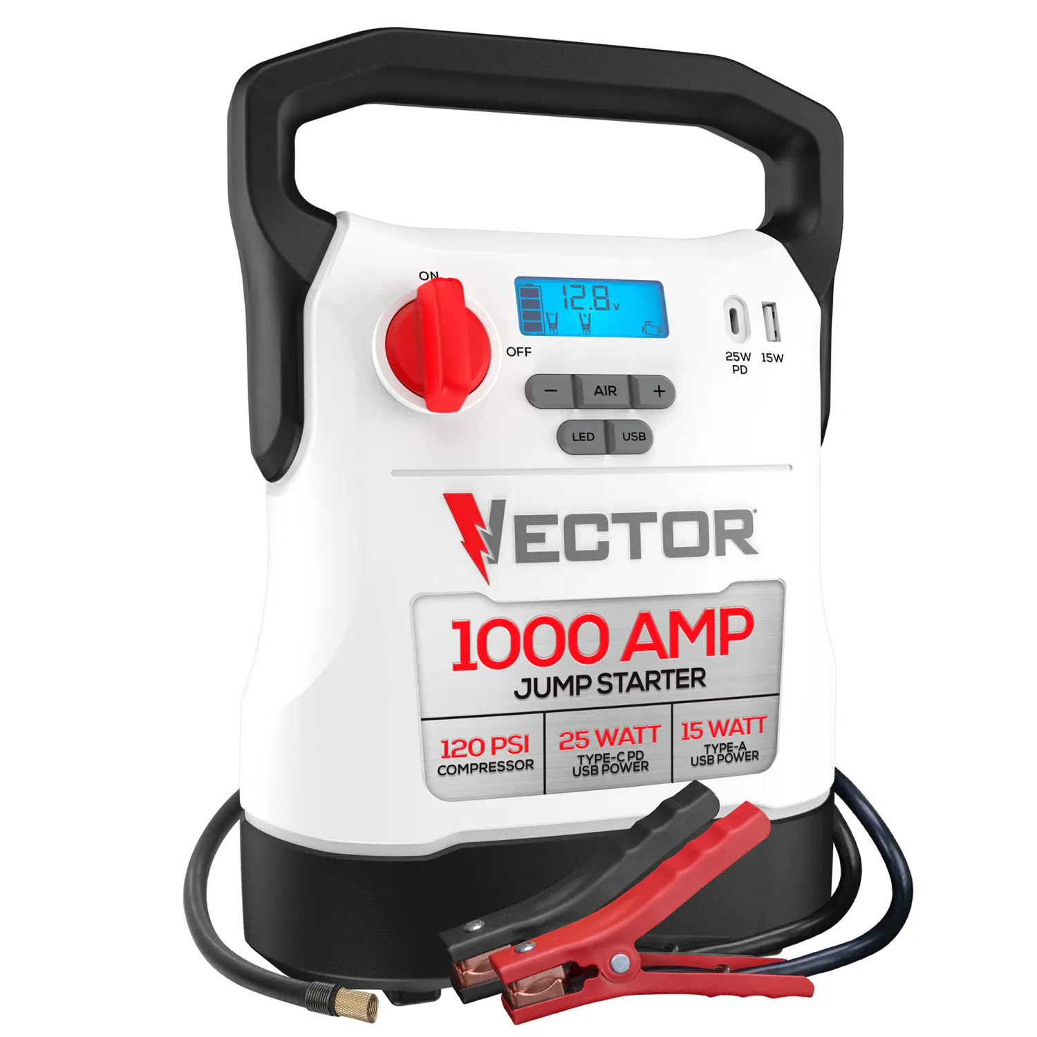 1000 Amp Jump Starter &amp; Compressor
