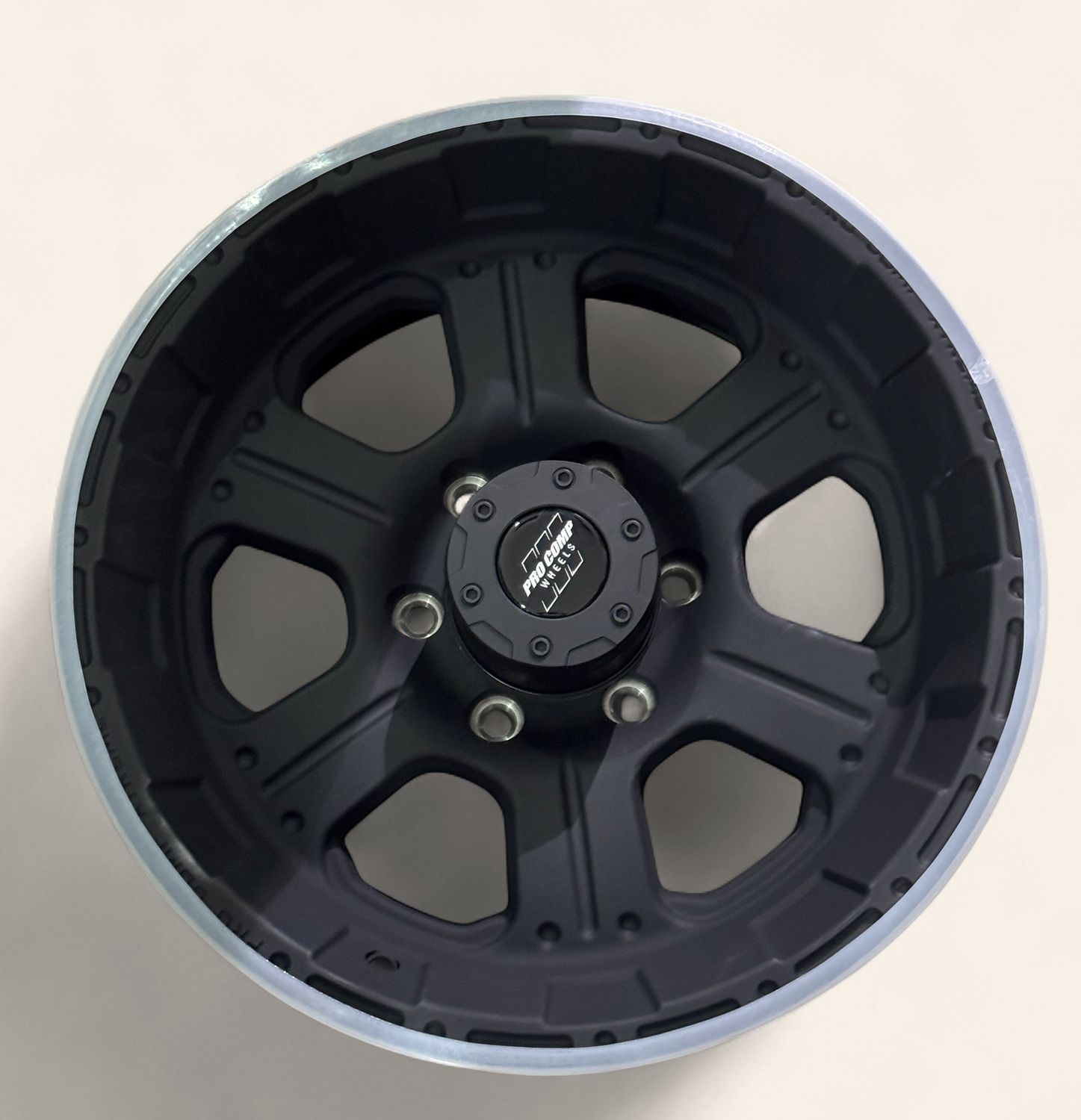 Pro Comp Flat Black 17x9 6x5.5