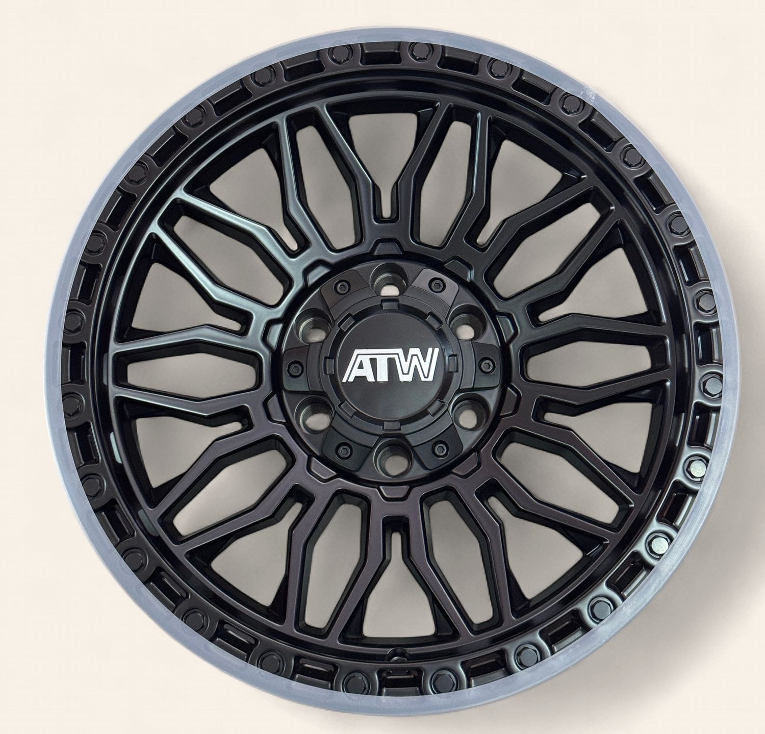 ATW NILE 18x9 6x135/139 Satin Black