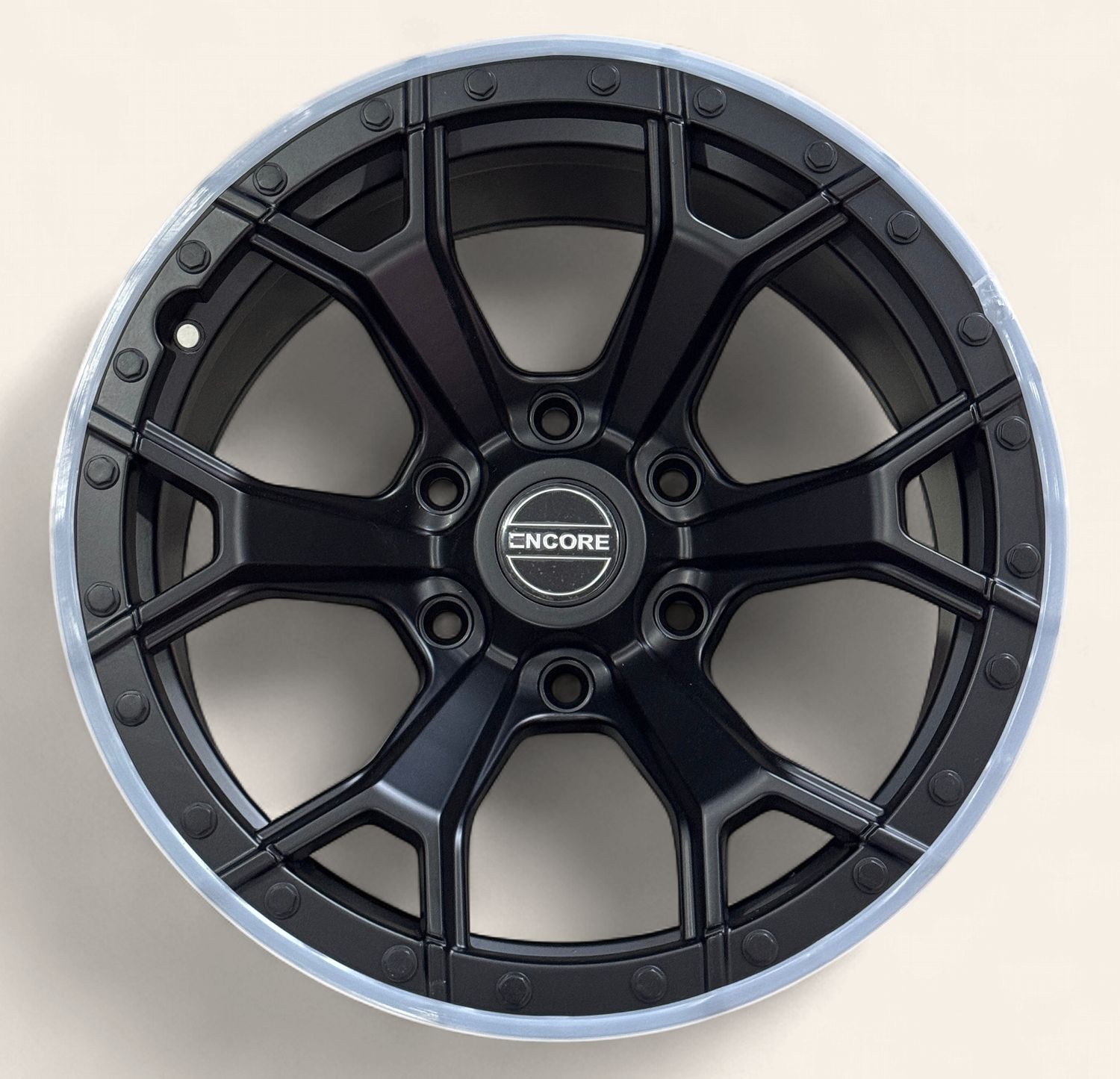 Encore 17x9 6x139 Satin Black