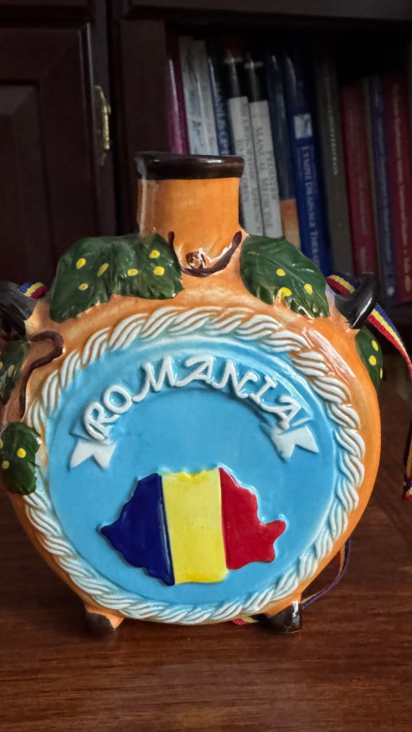 Romanian souvenir Flask