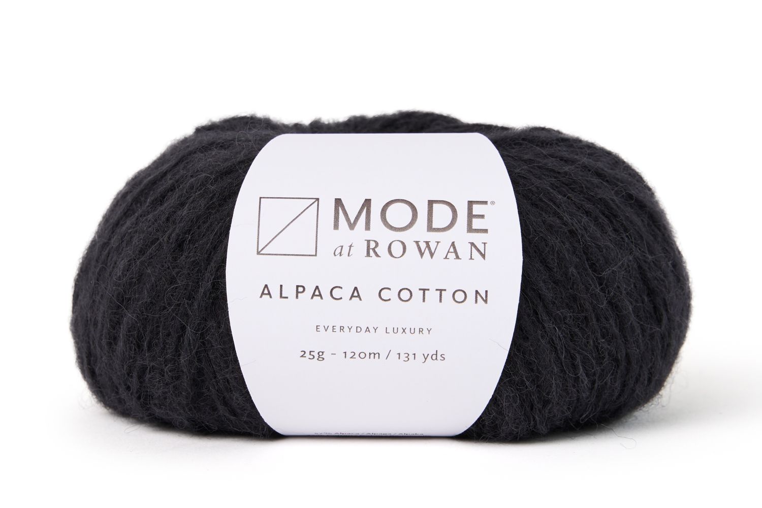 MODE Alpaca Cotton, Color: Noir 010