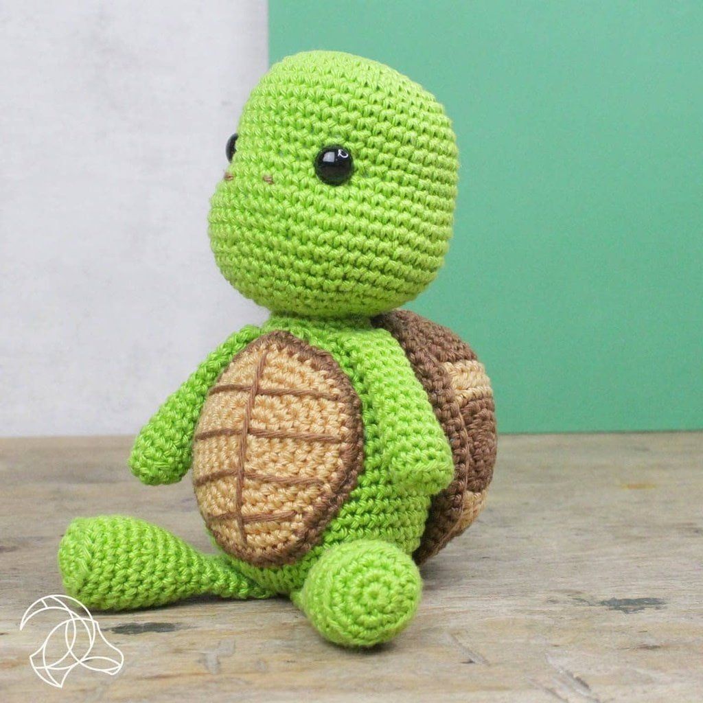 DIY Crochet Kit, Color: Siem Turtle