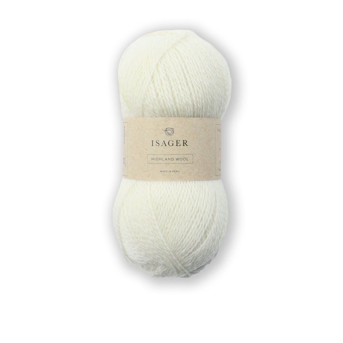 Isager Highland, Color: Eco 0