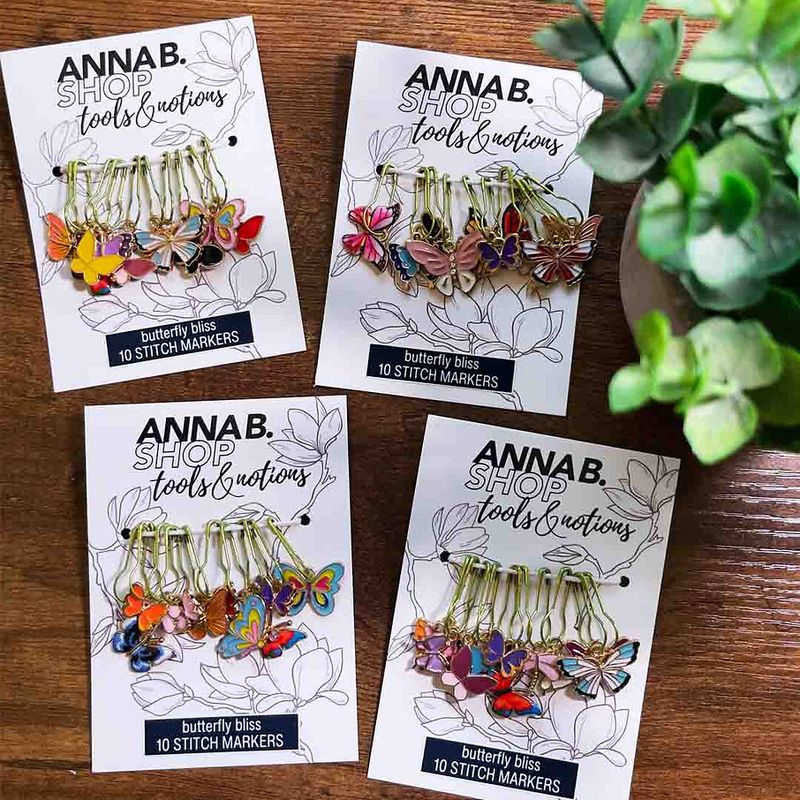 ABS Butterfly Bliss Stitch Markers