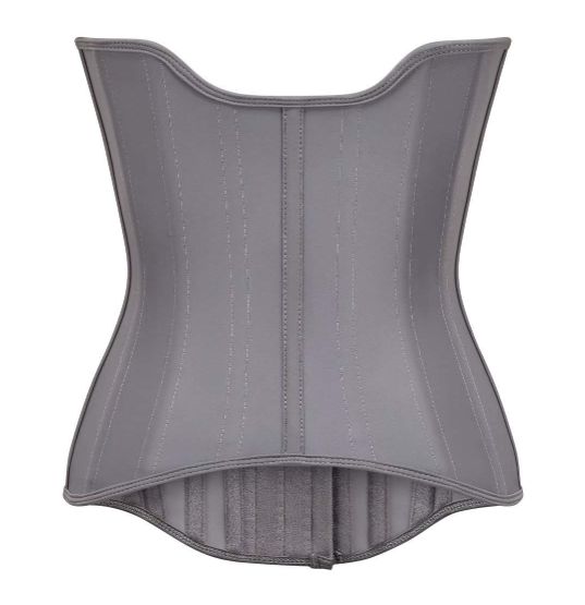 Gray Waist Trainer Corset – Made to Order – OEM/ODM Available – MOQ 100 pcs