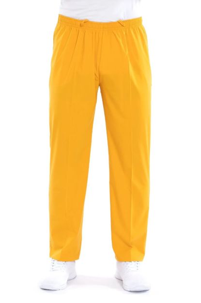 Men’s Mustard Scrub Pants – Lightweight, Tailored, Made‑to‑Order