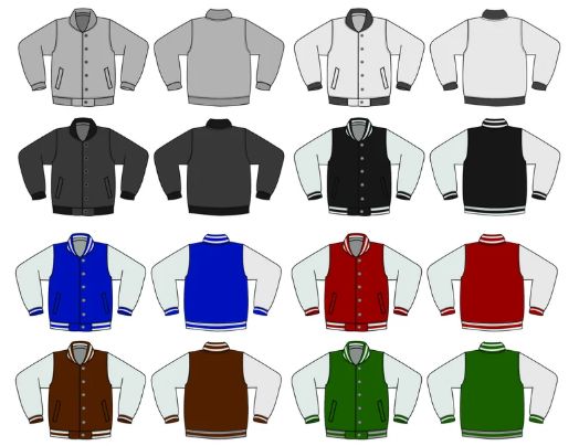 Custom Varsity Letterman Jacket – Wool Body &amp; Real Leather Sleeves (Unisex)