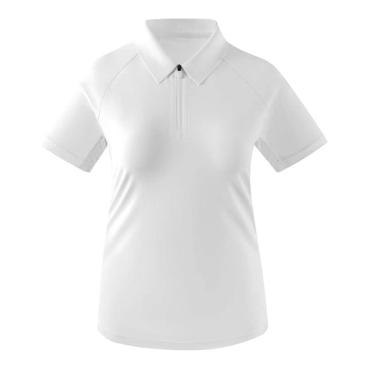 Wholesale Custom Polo Shirts with Half Zipper - OEM ODM Men Women Kids Short Sleeve Polo T-Shirts Breathable Quick Dry Sun Protection Sport Casual Polo 2517