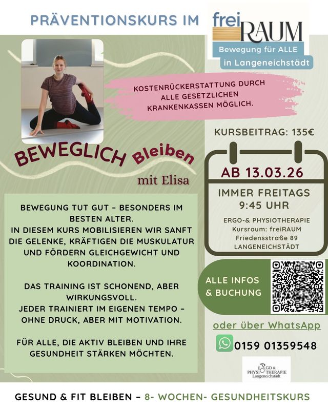 Beweglich bleiben!