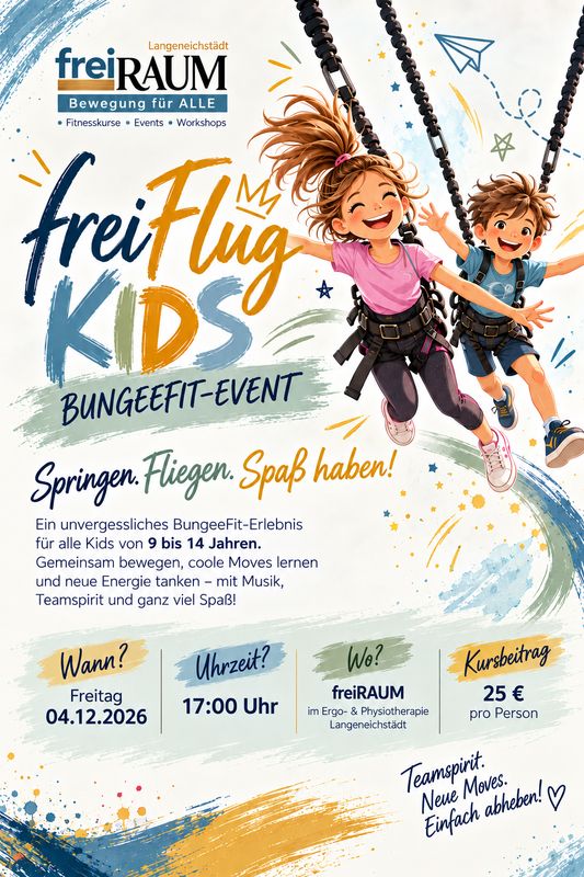 freiFlug KIDS – BungeeFit-Event