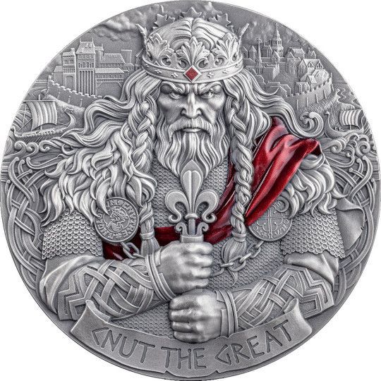 Antique Finish 5 dollar Cameroon 2025 - The Way to Valhalla