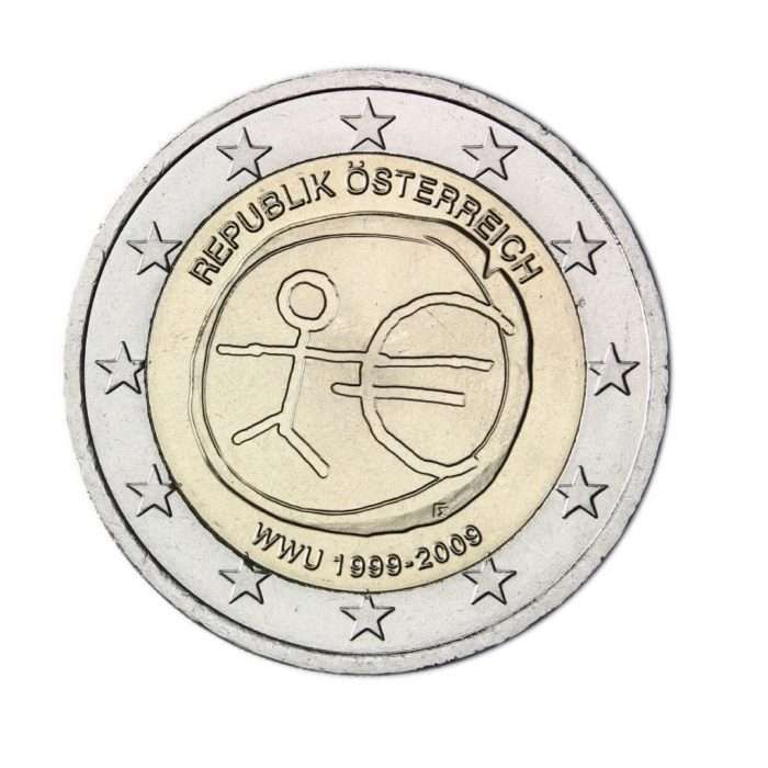 UNC 2 euro Austria 2009 - Unión Económica y Monetaria