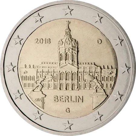 UNC 2 euro Alemania 2018 - Berlín UNC 2 euro Alemania 2018 - Berlín