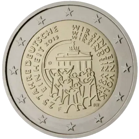 UNC 2 euro Alemania 2015 - Reunificación Alemana