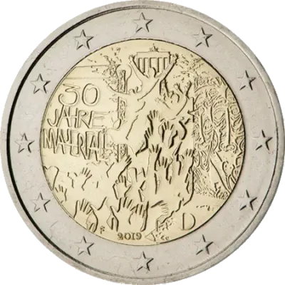 UNC 2 euro Alemania 2019 - Caída del Muro de Berlín