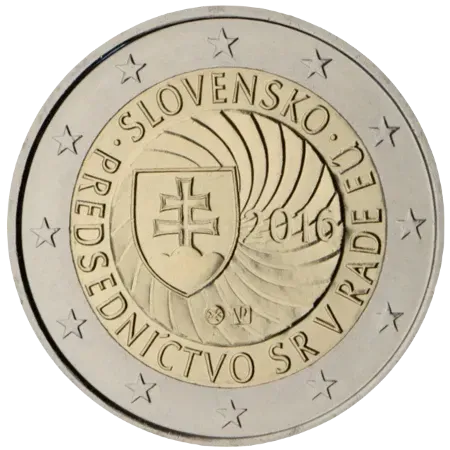 UNC 2 euro Eslovaquia 2016 - Presidencia Europea UNC 2 euro Eslovaquia 2016 - Presidencia Europea
