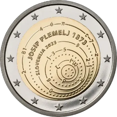 UNC 2 euro Eslovenia 2023 - Josip UNC 2 euro Eslovenia 2023 - Josip