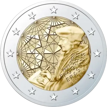 UNC 2 euro Eslovenia 2022 - Programa Erasmus UNC 2 euro Eslovenia 2022 - Programa Erasmus