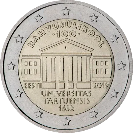 UNC 2 euro Estonia 2019 - Universidad de Tartu UNC 2 euro Estonia 2019 - Universidad de Tartu
