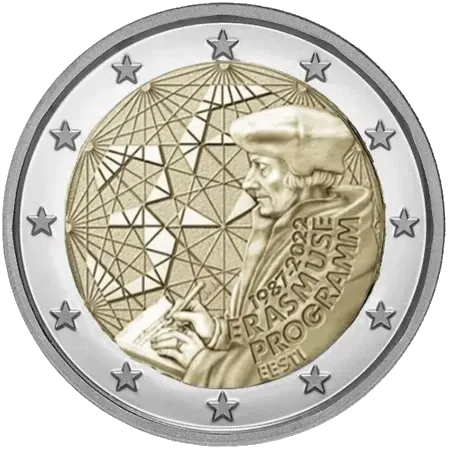 UNC 2 euro Estonia 2022 - Programa Erasmus UNC 2 euro Estonia 2022 - Programa Erasmus