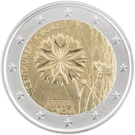 UNC 2 euro Estonia 2024 - Aciano UNC 2 euro Estonia 2024 - Aciano