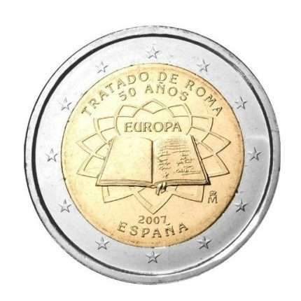 UNC 2 euro España 2007 - Tratado de Roma UNC 2 euro España 2007 - Tratado de Roma