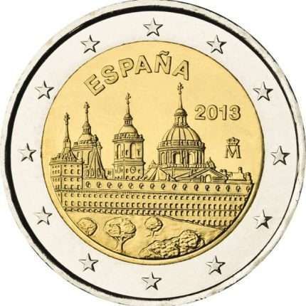 UNC 2 euro España 2013 - El Escorial