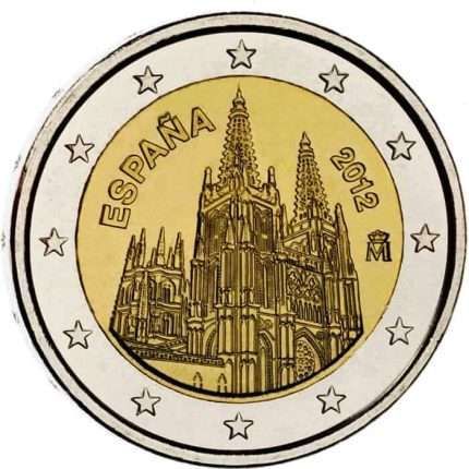 UNC 2 euro España 2012 - Catedral de Burgos