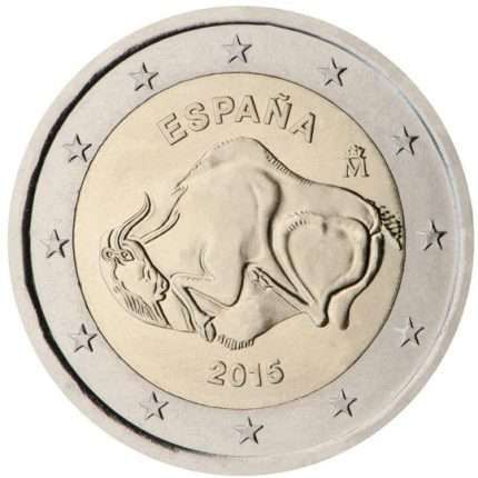 UNC 2 euro España 2015 - Altamira UNC 2 euro España 2015 - Altamira