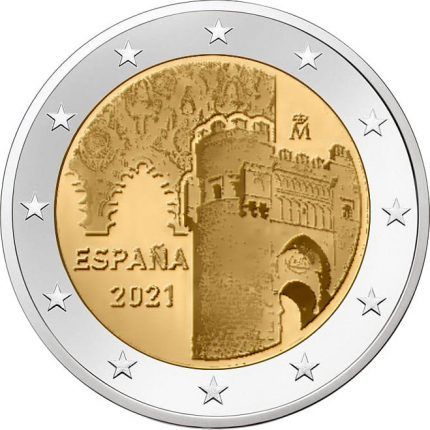 UNC 2 euro España 2021 - Toledo