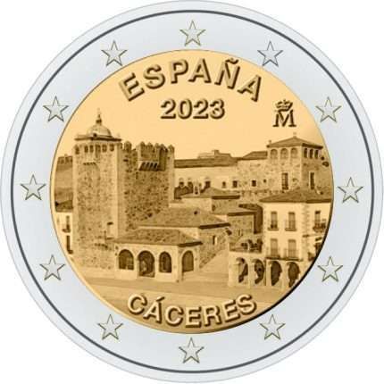 UNC 2 euro España 2023 - Caceres UNC 2 euro España 2023 - Caceres