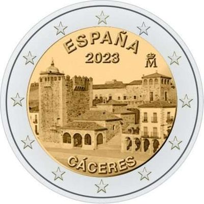 UNC 2 euro España 2023 - Caceres