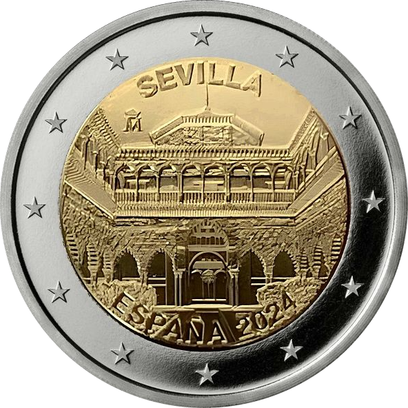 UNC 2 euro España 2024 - Sevilla UNC 2 euro España 2024 - Sevilla