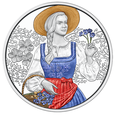 Proof 10 euro Austria 2025 - Aufdirndln Lino