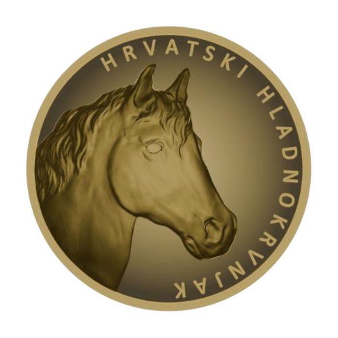 1/16 oz Oro 10 euro Croacia 2025 - Sangre Fria