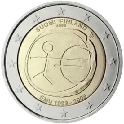 UNC 2 euro Finlandia 2009 - Unión Económica y Monetaria