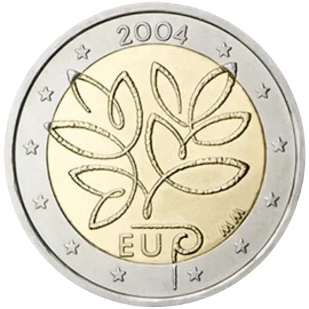 UNC 2 euro Finlandia 2004 - Ampliación de la UE UNC 2 euro Finlandia 2004 - Ampliación de la UE