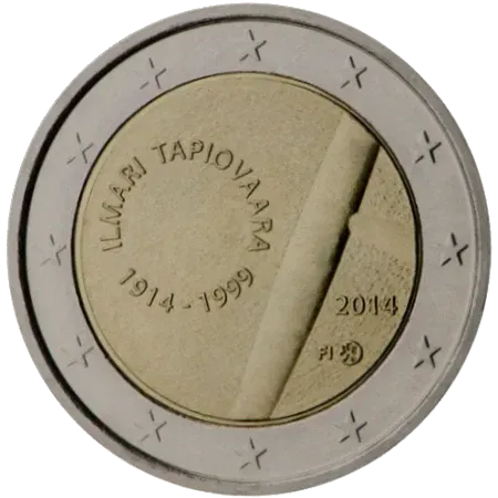 UNC 2 euro Finlandia 2014 - Ilmari Tapiovaara