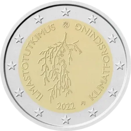 UNC 2 euro Finlandia 2022 - Investigación Climática UNC 2 euro Finlandia 2022 - Investigación Climática