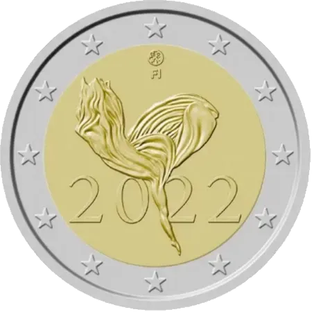 UNC 2 euro Finlandia 2022 - Ballet