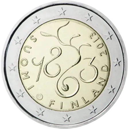 UNC 2 euro Finlandia 2013 - Parlamento de 1863