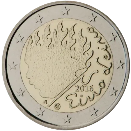 UNC 2 euro Finlandia 2016 - Eino Leino UNC 2 euro Finlandia 2016 - Eino Leino