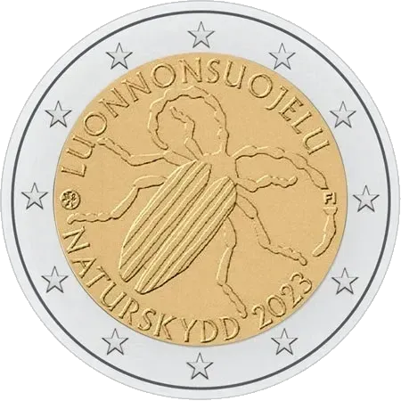 UNC 2 euro Finlandia 2023 - Ley de Conservación Natural UNC 2 euro Finlandia 2023 - Ley de Conservación Natural
