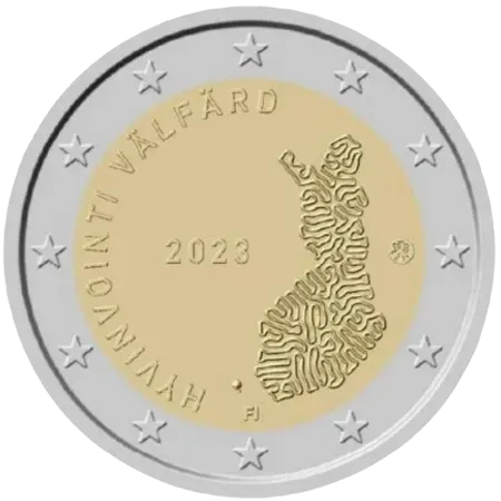 UNC 2 euro Finlandia 2023 - Servicios Sanitarios