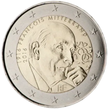 UNC 2 euro Francia 2016 - François Mitterrand UNC 2 euro Francia 2016 - François Mitterrand